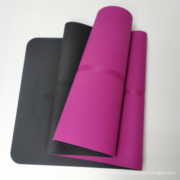 Thickness Natural Extra Thick Manufacture With Carrying Strap Rubber Tpe Custom Logo Cork Yoga Mat